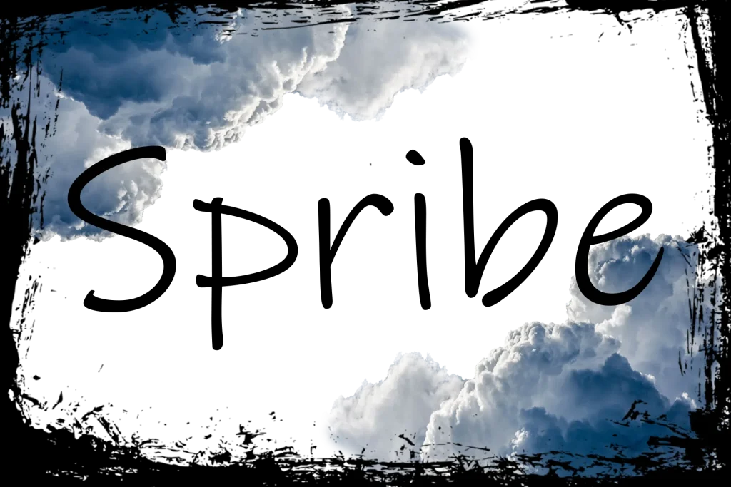 Fondo negro con nubes y cielo azul