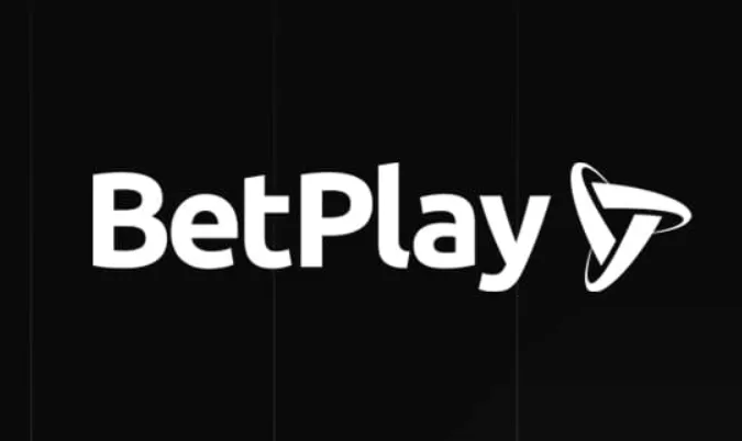 El logotipo de betplay sobre fondo negro